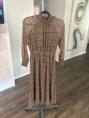 Madewell Paisley Mock Neck